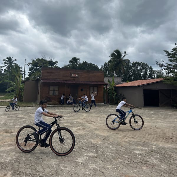 Passeio de bike