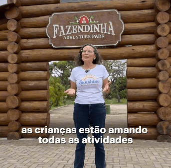Depoimento em vídeo · portaria do parque